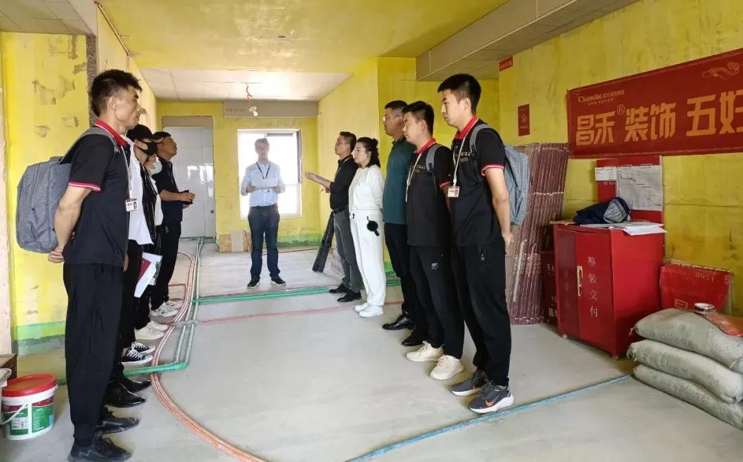 昌禾裝飾【鳳凰華府】工地聯(lián)檢丨鏡頭紀(jì)實(shí)，讓每個(gè)工地都禁得住考驗(yàn)！