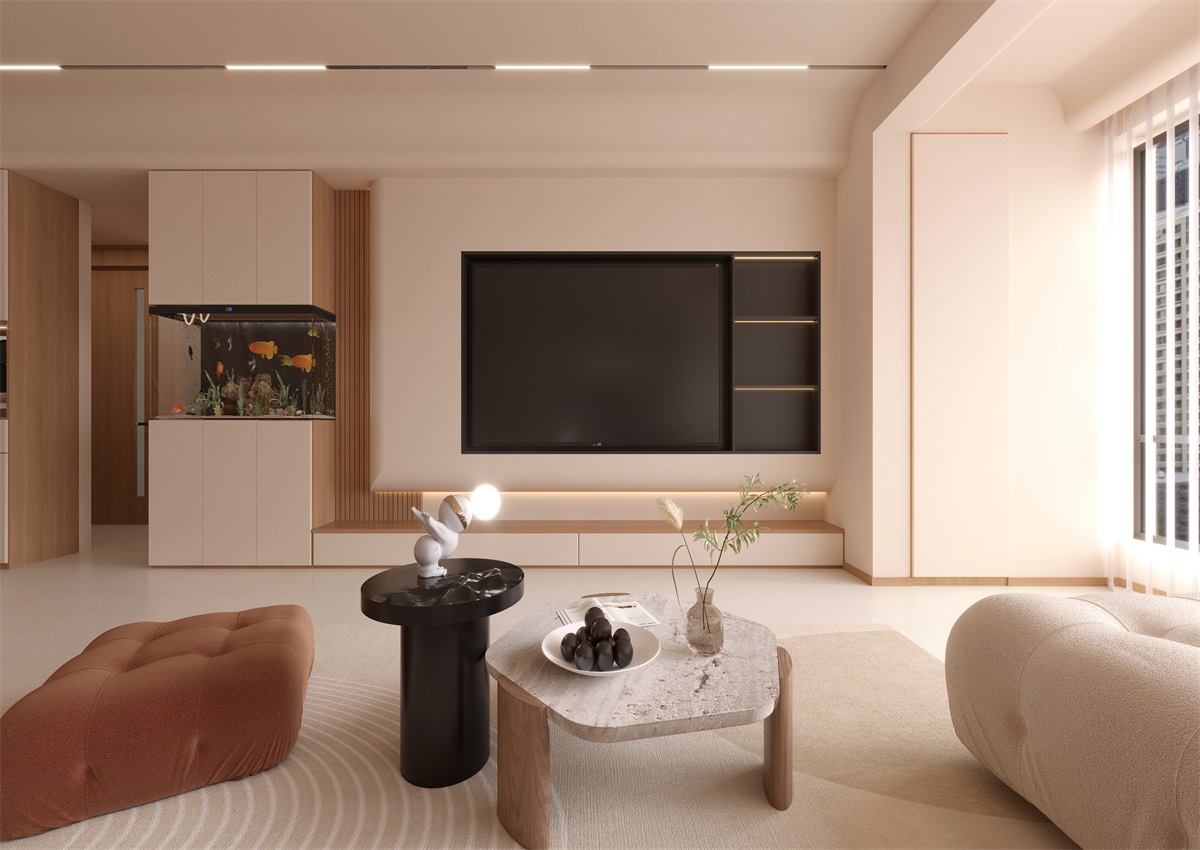 中海九樾143㎡ | 原木奶油風(fēng)的家，越看越愛！