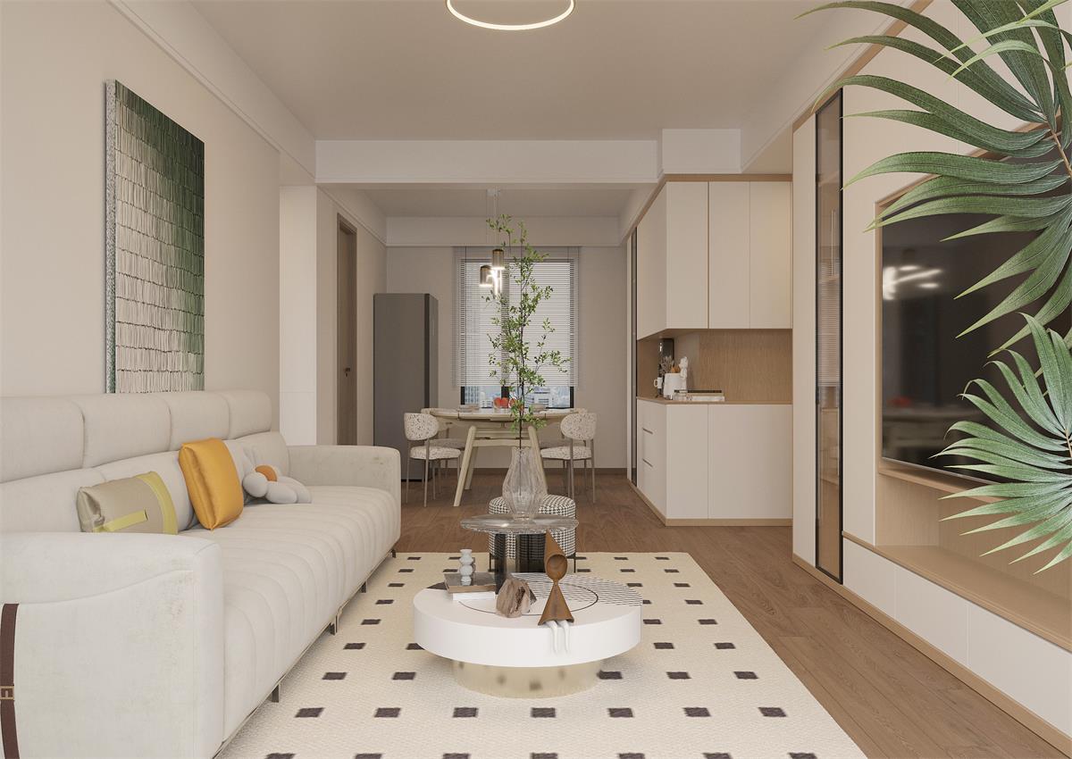 中房西悅府 | 簡約不失高級，127㎡原木奶油風(fēng)滿是松弛感！