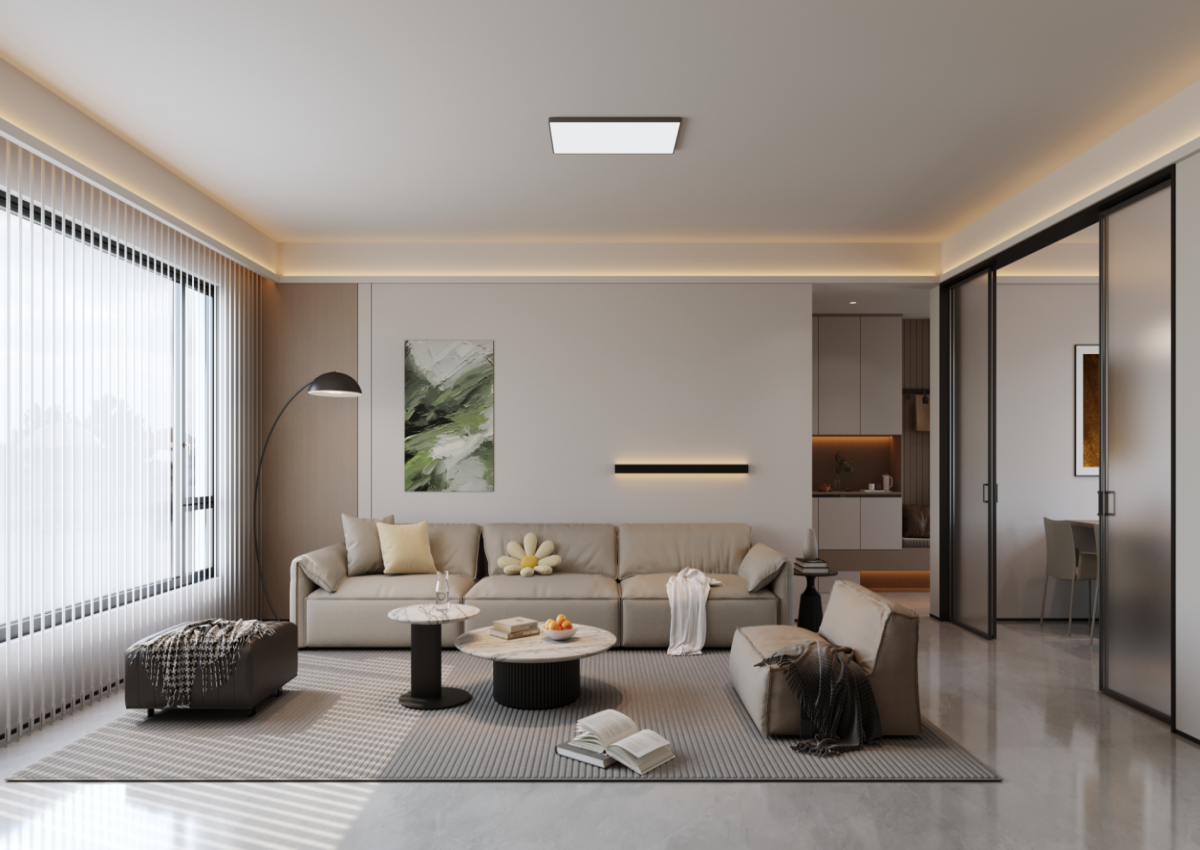 泰雲(yún)庭 | 簡約≠簡陋，143㎡現(xiàn)代簡約風(fēng)把松弛感直接拉滿！