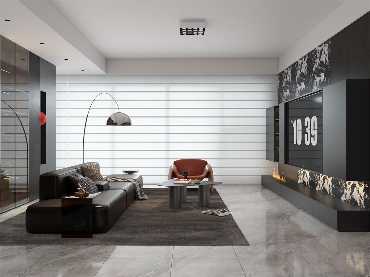 萬科錦曜 | 暗黑美學(xué)天花板！他家129㎡意式風(fēng)太驚艷了！