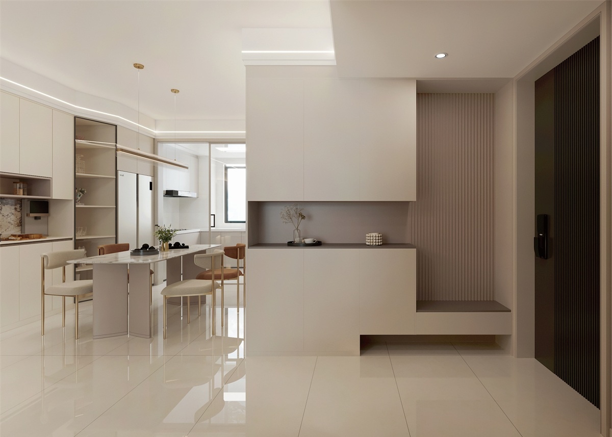 中海河山郡 | 聽勸！裝修少看點(diǎn)網(wǎng)紅設(shè)計(jì)，119㎡簡約風(fēng)小家溫馨又耐看！