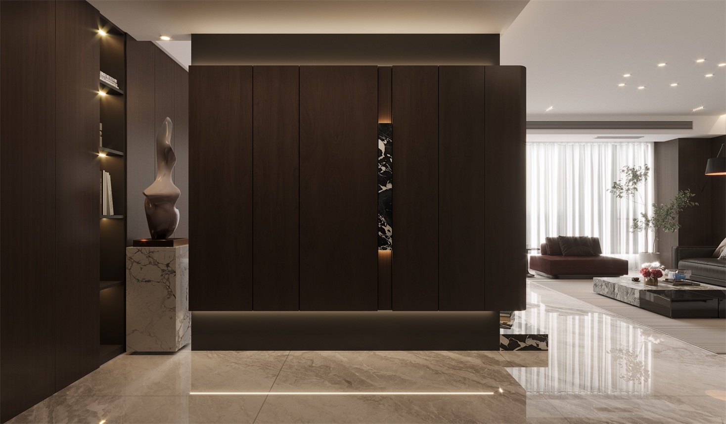 中海海樾133㎡ | 意式極簡風(fēng)又殺回來了！這高級感我真拒絕不了~