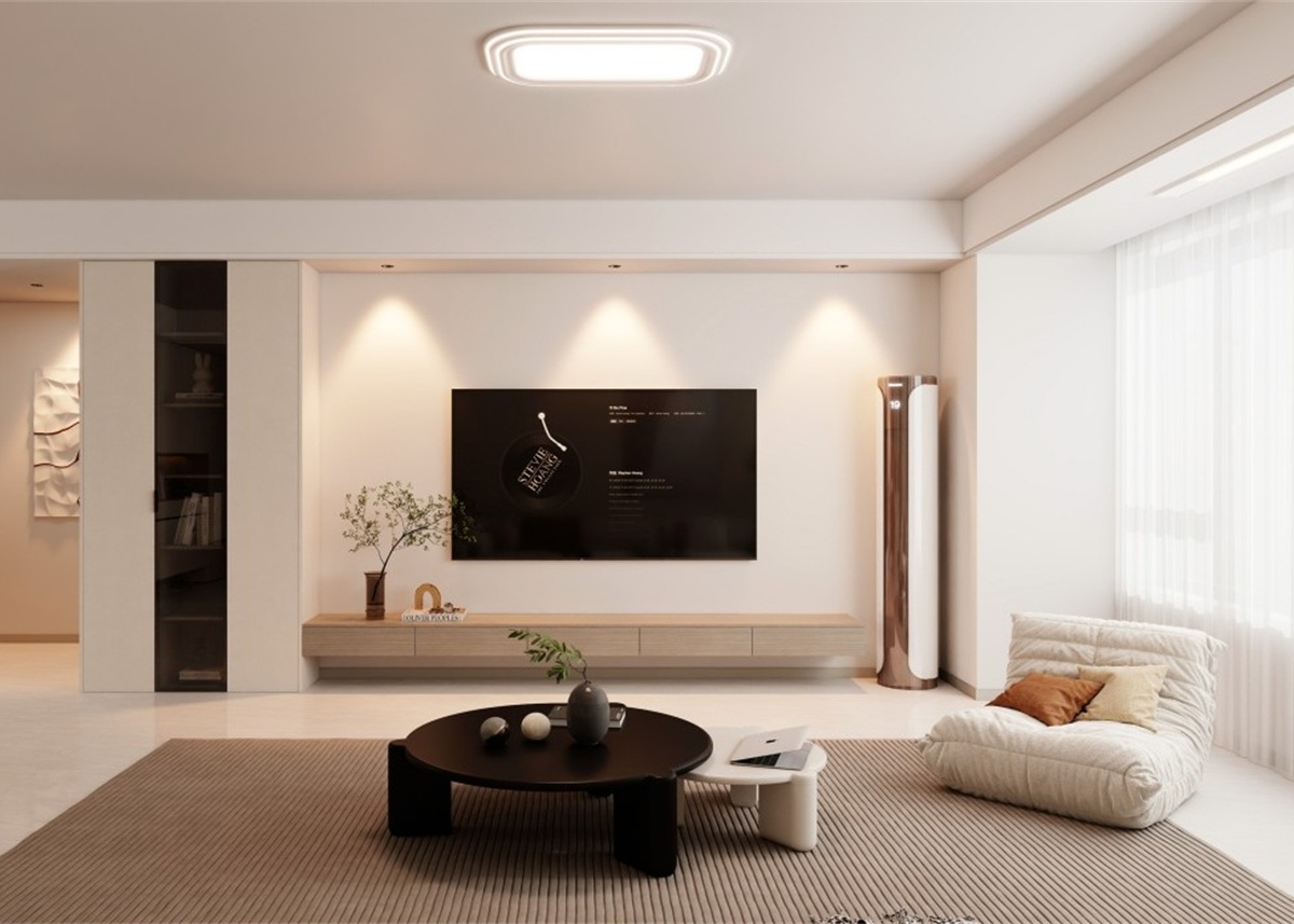 寧房云筑129㎡ | 不知道裝什么風格，就試試現(xiàn)代簡約風吧，不踩雷首選！