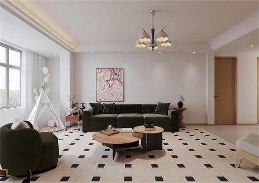 湖畔嘉苑 | 139㎡輕復(fù)古之家，不盲目跟風(fēng)，做生活的主角