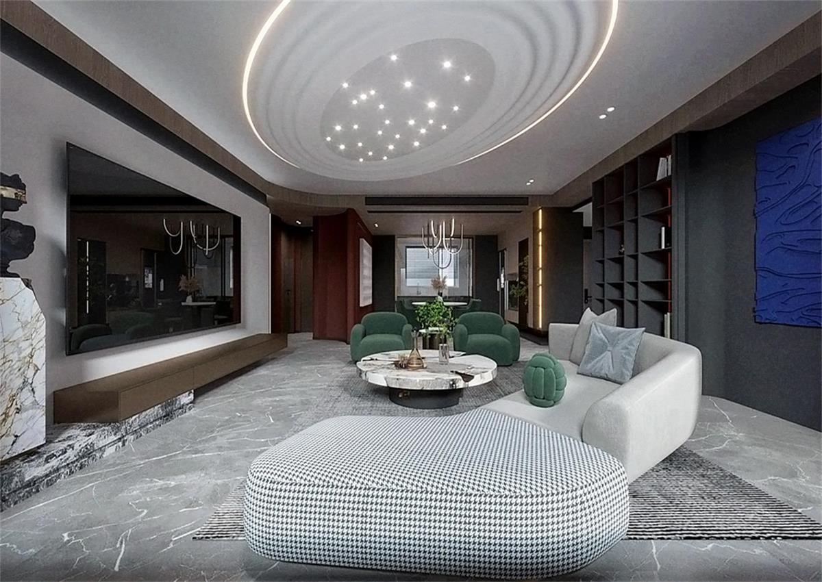 中海九樾143㎡ | 你不敢嘗試的暗黑系混搭風(fēng)，到底有多炫酷？！