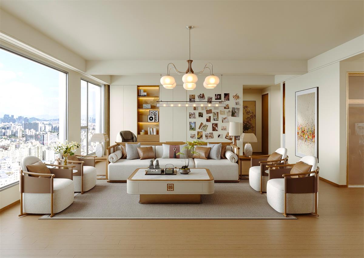 閱麓和院147㎡ | 三線小城的宋式美學(xué)家，有種「柳暗花明」 的松弛寫意