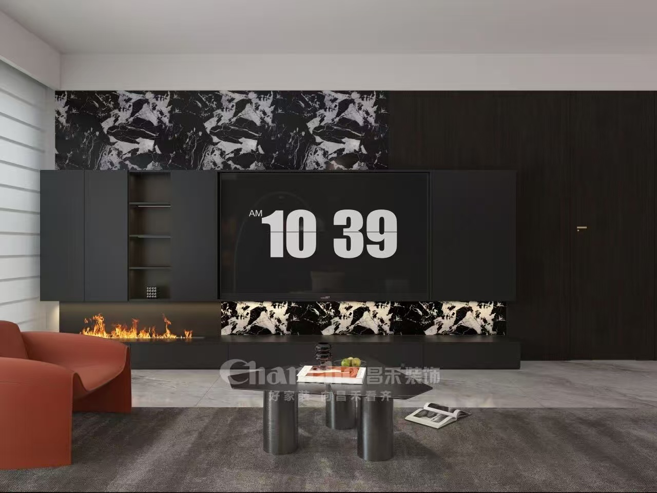 萬科錦曜129㎡ | 當(dāng)初全家都反對的黑色系極簡風(fēng)，幸好我堅持到底！