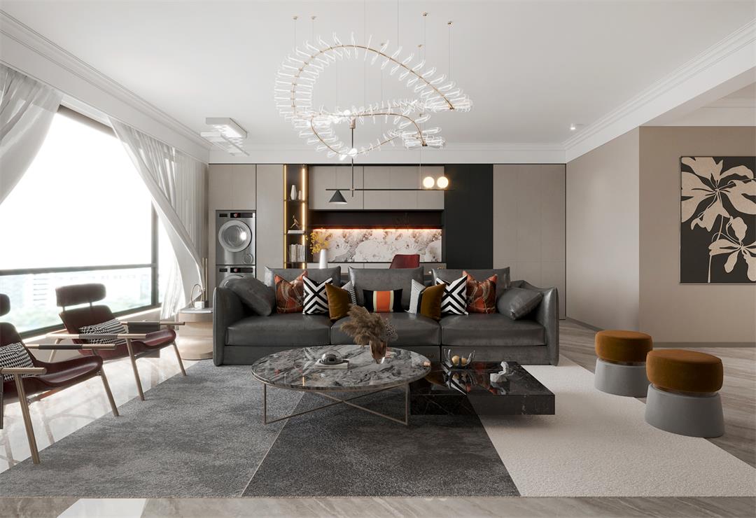 民生北府133㎡ | 沒跟風(fēng)！自己做主裝了現(xiàn)代風(fēng)的家，實(shí)用又耐看！