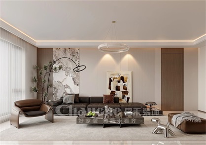 閱云庭118㎡ | 現(xiàn)代主義+低飽和色調的家，舒適耐看還不過時！