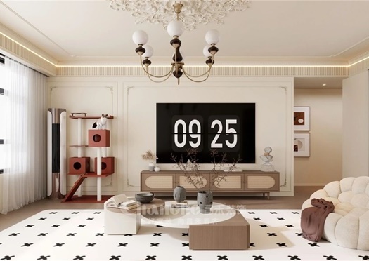 盛世西城130㎡ | 住進(jìn)這個中古奶油風(fēng)的家，推門那一刻幸福感爆棚！