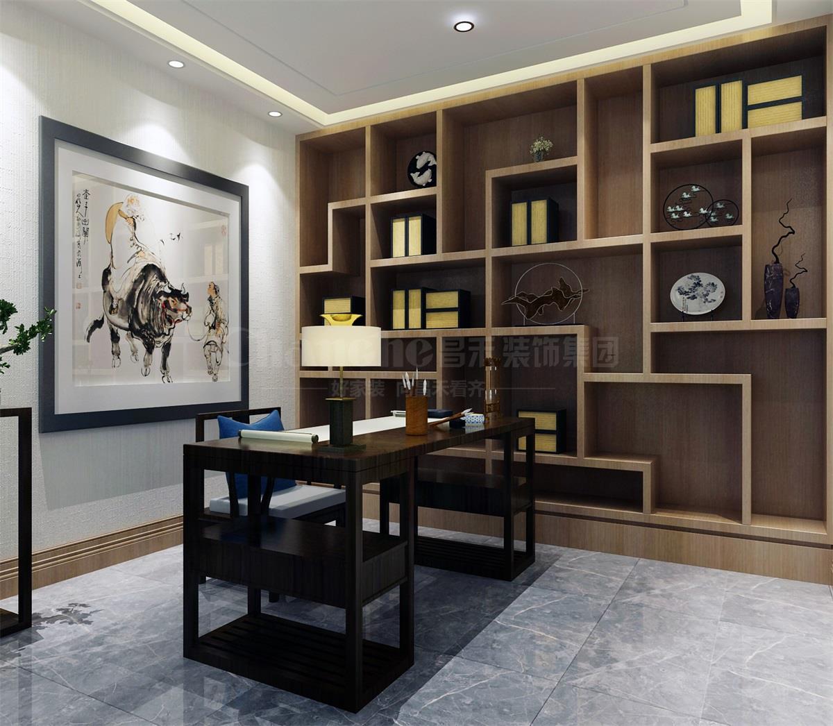 書房和接待茶室散發(fā)著淡淡的茶香，只需心境空靈，少幾分濃墨重彩，多幾分雅致清寧，并在此感悟生命的智慧。